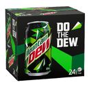 Mountain Dew's current New Zealand 24-pack 355 ml design.