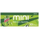 Mountain Dew's current 30-pack 7.5 oz. design (side).