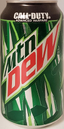 Mountain Dew's can design during the 2014 Fuel Up For Battle promotion for Call of Duty: Advanced Warfare.