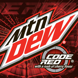 Mountain Dew Code Red 1 Sticker Other Pepsi Advertisements Fundetfunval Collectibles