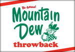 Ya-hooo! Mountain Dew Throwback's logo.