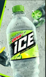 Promotional artwork featuring Mountain Dew ICE's Filipino 600mL Sidekick bottle design.