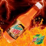 Promotional artwork for LiveWire during DEWmocracy Singapore, featuring its bottle design.