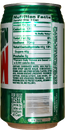 Mountain Dew's contemporary 12 oz. can design with ribbed edges (back).