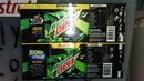 Mountain Dew labels with promotional artwork for the Doble Hataw Promotion.