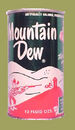 Mountain Dew's contemporary can design.