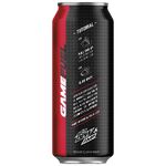 The official Amp Game Fuel Charged (Cherry Burst) 16 oz. can design (side).