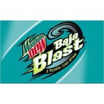 Baja Blast's contemporary alternate label art.