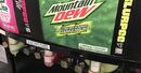 Photograph of a Mountain Dew Citrus Charge Slurpee label.