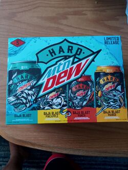 Hard Mtn Dew Hard Seltzer Variety Pack