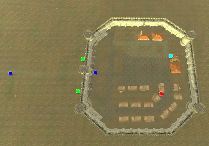 Kalanchak Fortress map