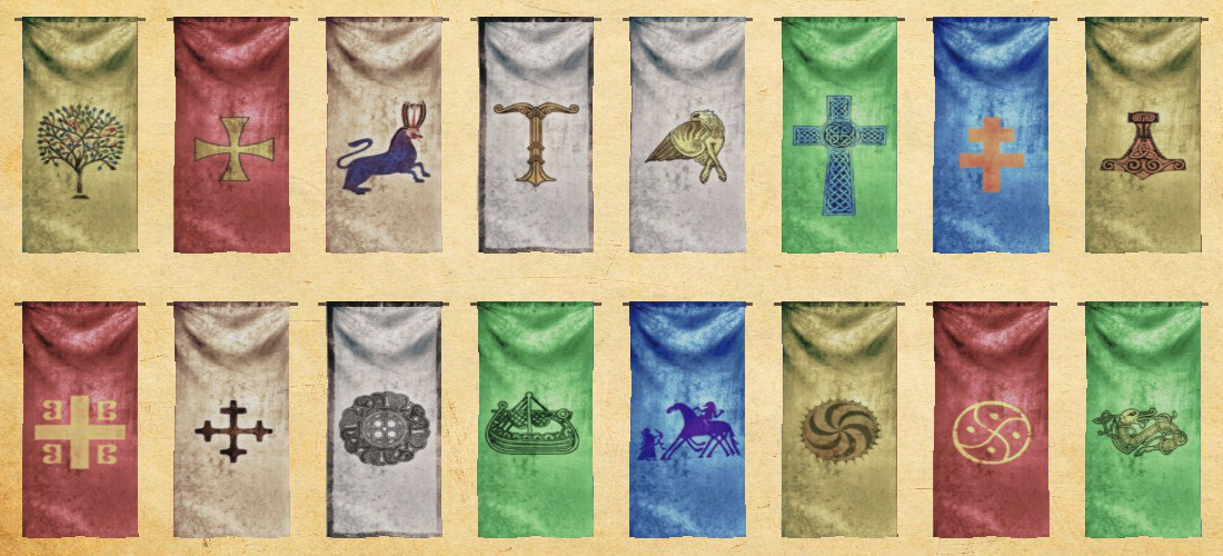 mount and blade warband banner pack