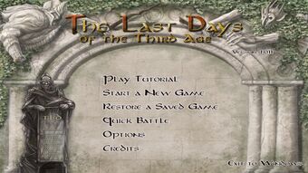 The Last Days Of The Third Age Mount Blade Wiki Fandom