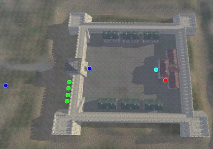 Zbarazh Fortress map