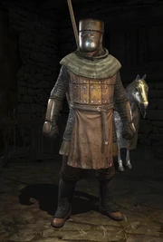 Vlandian Banner Knights, who would have fought in high numbers during this phase of the battle