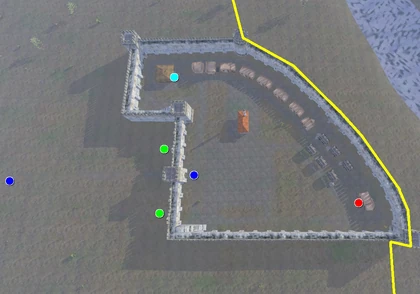 Kyzyl-yar Fortress map