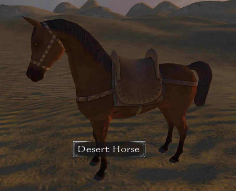 mount and blade warband horses in inventory