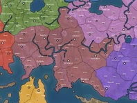 Map of the Western Empire at the release of Early Access (created by Vesper)