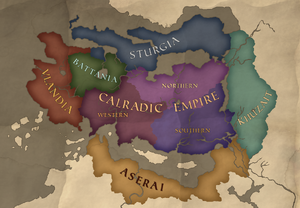 Mappa delle fazioni del bannerlord