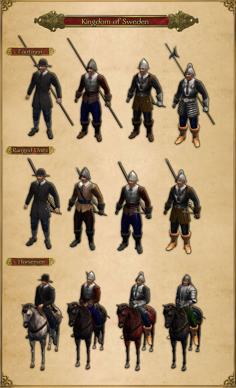 mount and blade fire and sword faction units
