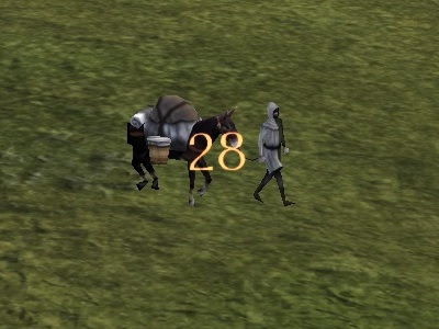 mount and blade warband attacking caravans