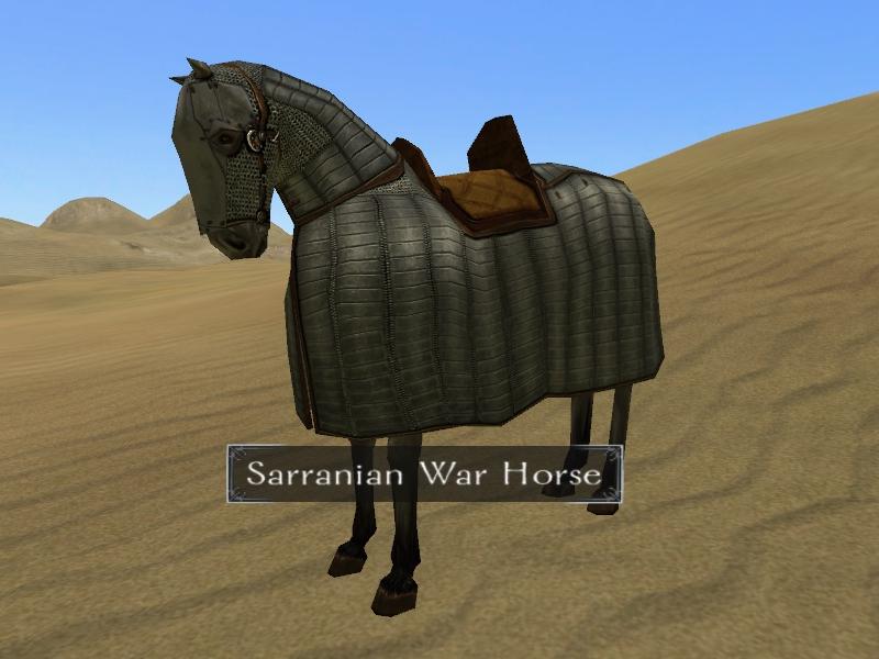 mount and blade warband horses