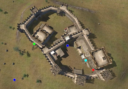Asugan Castle map