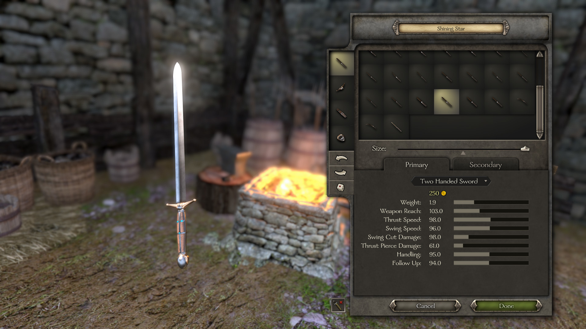 mount and blade bannerlord smithing