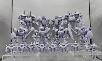 Guardian Knights (draft models)