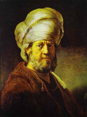 Rembrandt-Portrait-of-a-Man-in-an-Oriental-Costume