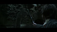 Thanks to the Sorting Hat providing the sword of Gryffindor, Harry now has a fighting chance against the serpentine abomination.