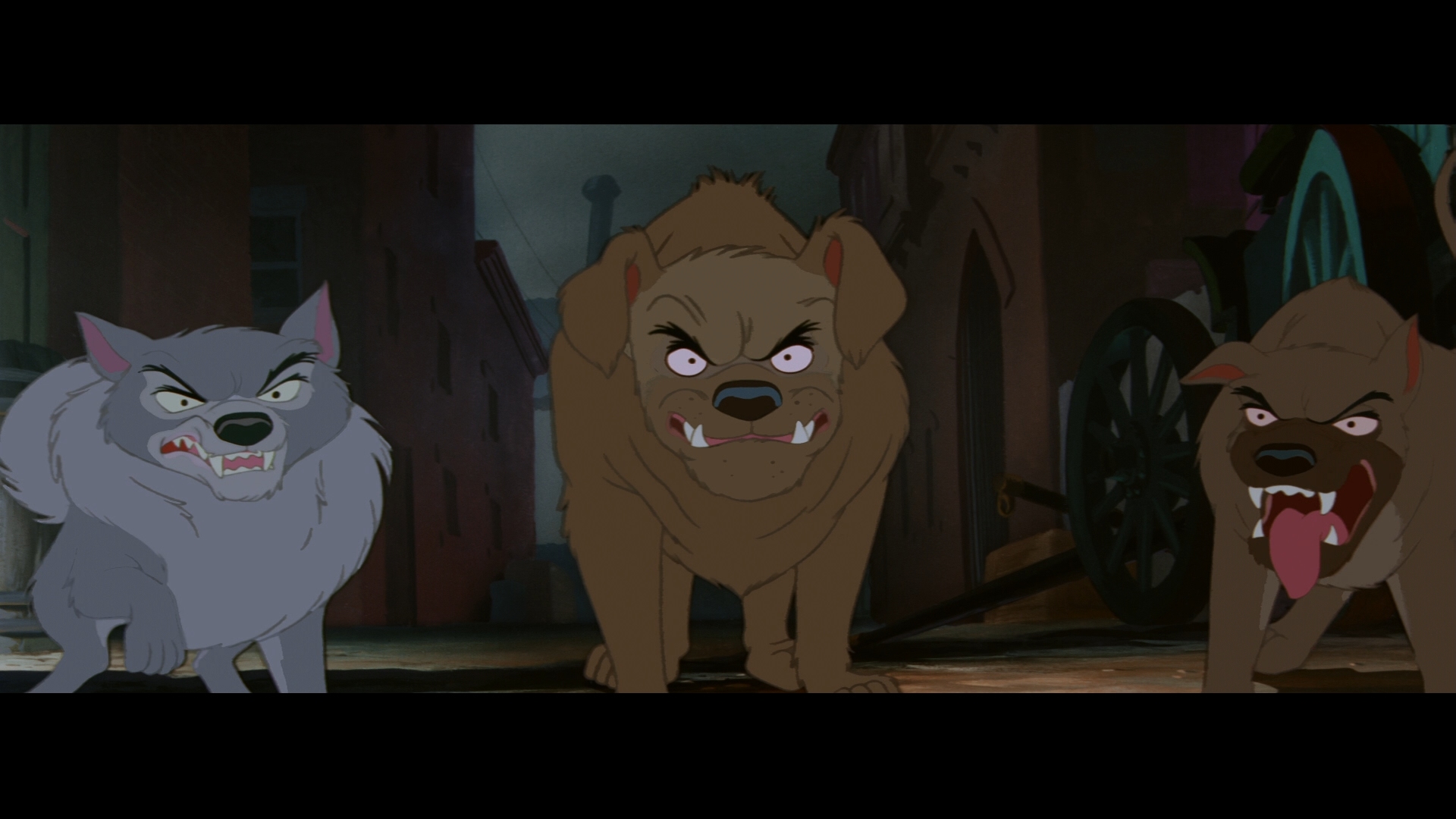 lady and the tramp dogs fight