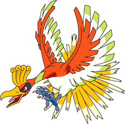 Pokemon 10250 Shiny Mega Ho Oh Pokedex: Evolution, Moves, Location