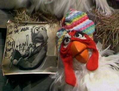 Camilla the sales chicken plush