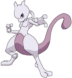 Cute Pokemon Mewtwo Cartoon Movie SVG PNG - Inspire Uplift