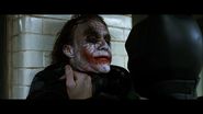 Joker is interrogated by Batman
