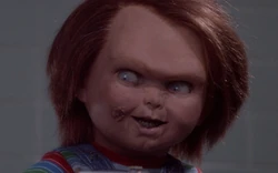Chucky's evil laugh.