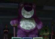 Lotso demanding the toys' obedience