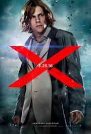 Batman v Superman Dawn of Justice - Lex Luthor character poster
