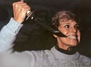 Pamela's true nature as she's about to strike