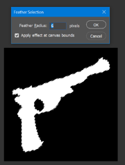Feathering Alpha Layer