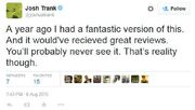 Josh Trank tweet