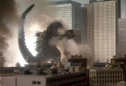 Godzilla attacks Tokyo 001