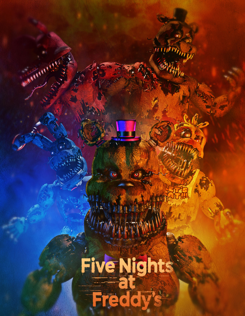 Five Nights at Freddy's - FNAF 4 - Nightmare Foxy - It's Me - Fredbear -  Posters and Art Prints