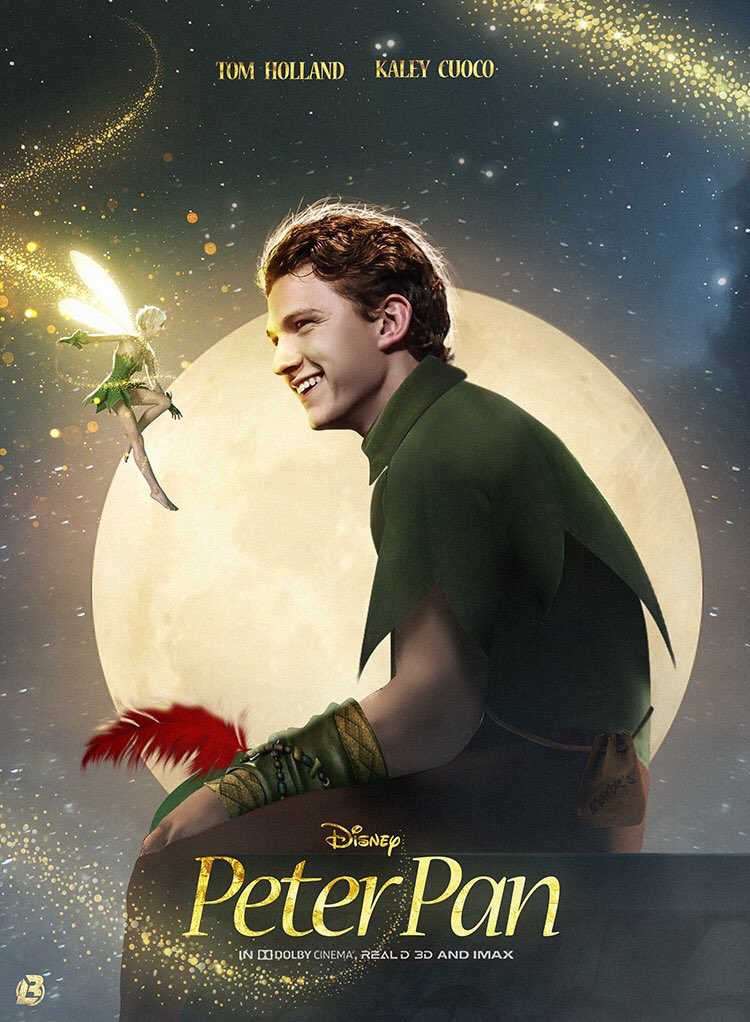 Je Tom Holland v Peter Pan a Wendy?