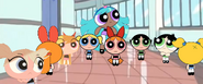 The group hears the Powerpuff Girls Z in the distance