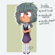 Imelda is a new character voice of China Anne McClain