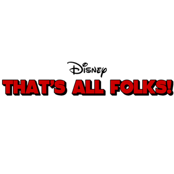 That’s All Folks! Logo title