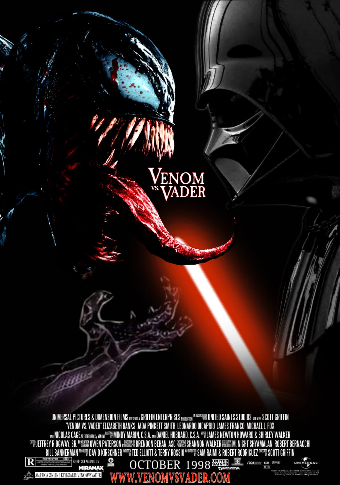 Venom vs. Vader Movie ideas Wiki Fandom