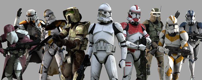 star wars revenge of the sith clone troopers